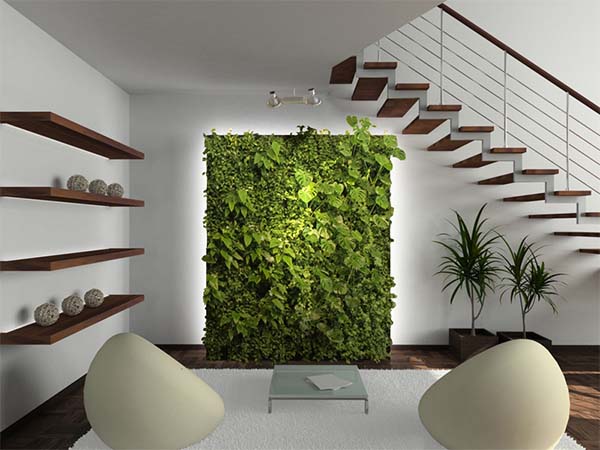 Стена из растений
