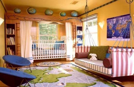 Интерьер комнаты для мальчика