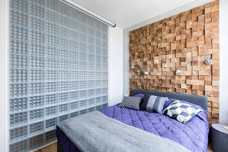 Спальня - Дизайн квартиры в стиле минимализм
