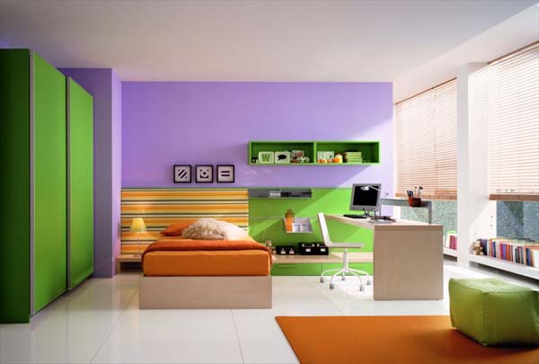 Дизайн спальни в зеленом цвете фото 2