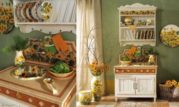 Как воплотить стиль прованс на кухне: особенности оформления, фото готовых интерьеров